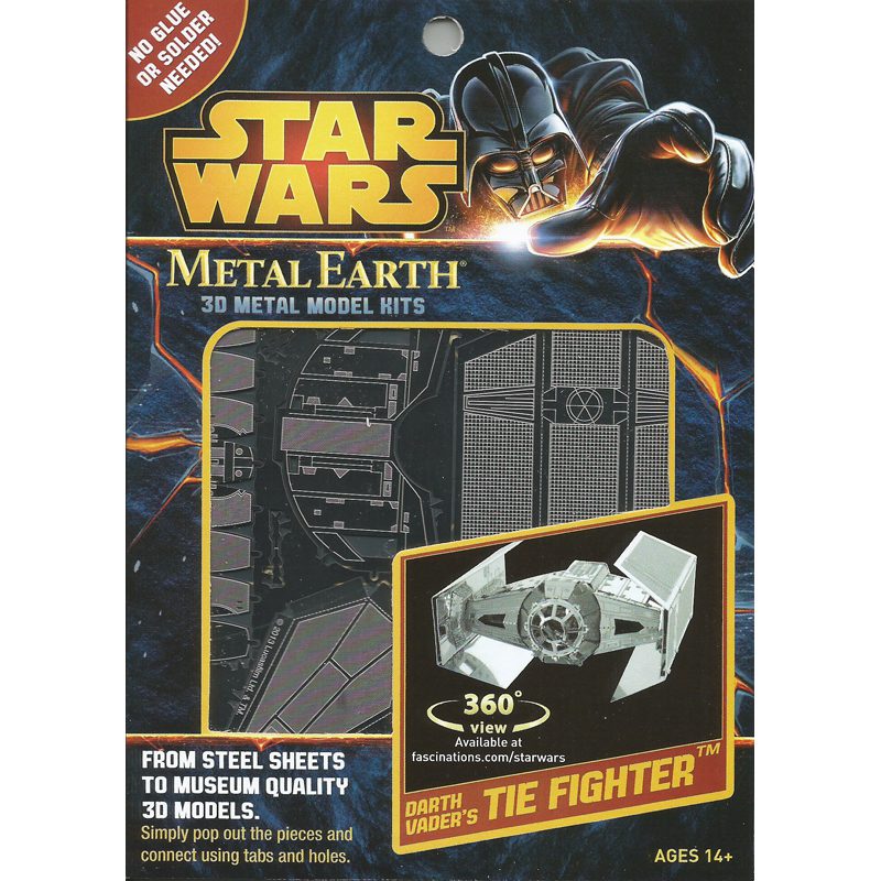 Metal Earth - Star Wars - Darth Vaders Tie Fighter