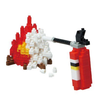 Nanoblock Fire Extinguisher - Image 2