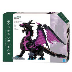 Nanoblock DX Dragon Purple & Black