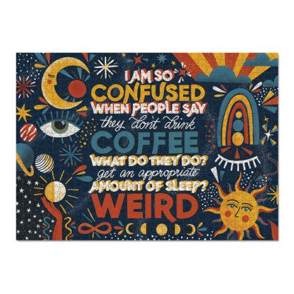 Three Quarter Latte Puzzle 1000pc - Image 2