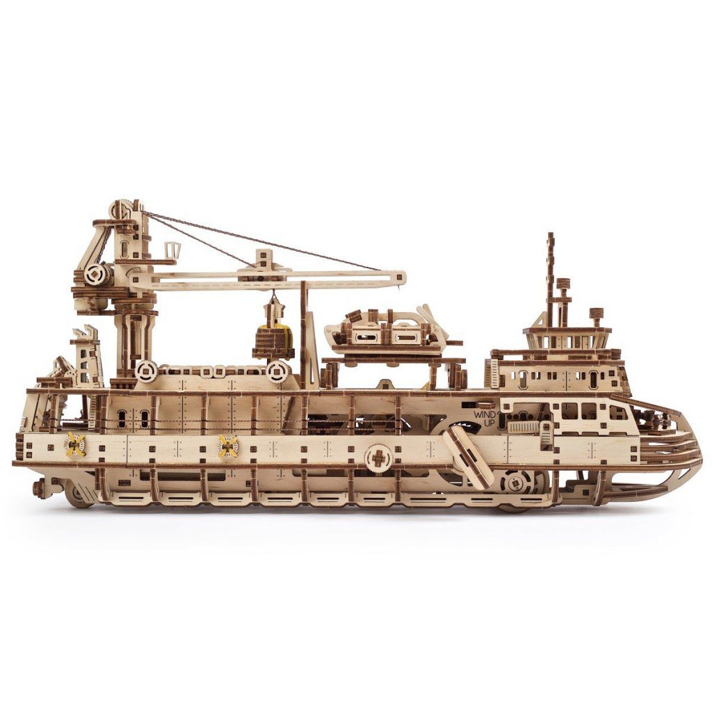 UGears - Research Vessel - Image 3