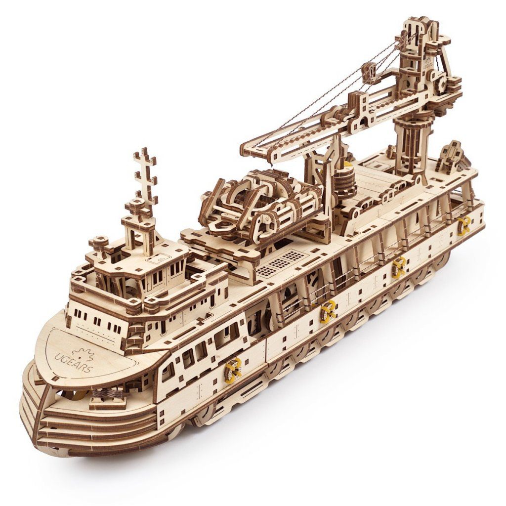 UGears - Research Vessel - Image 6