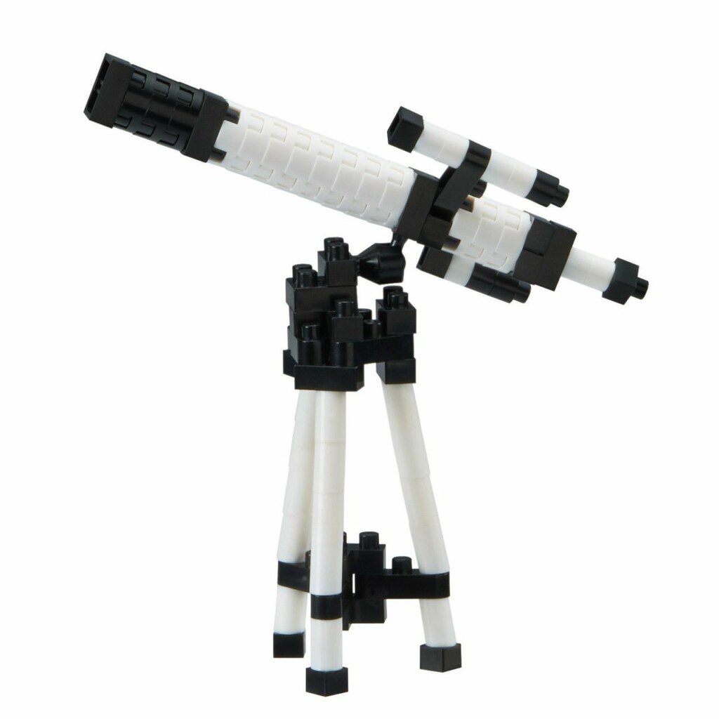 Nanoblock NBC241 Telescopio Astronomico In Miniatura | Set Da Costruzione Con Oltre 70 Micro Blocchi | Modello 3D Da Collezione | Gioco Creativo - 2