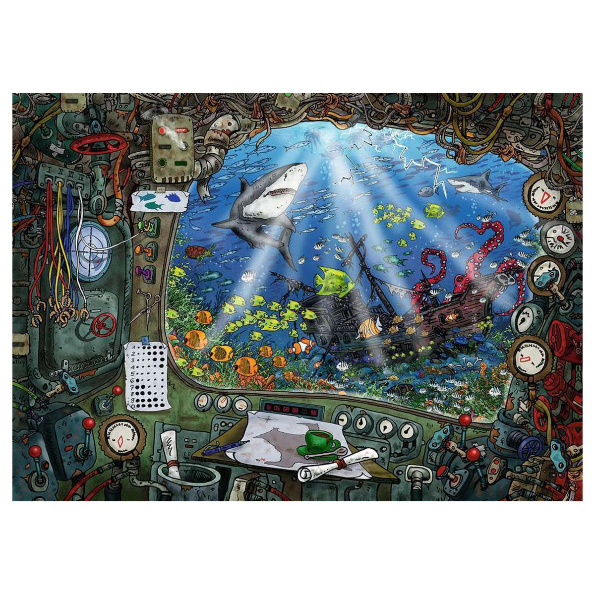 Escape Puzzle 4 - The Submarine - 759pc - Image 2