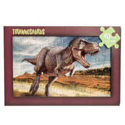 T-Rex Jigsaw Card
