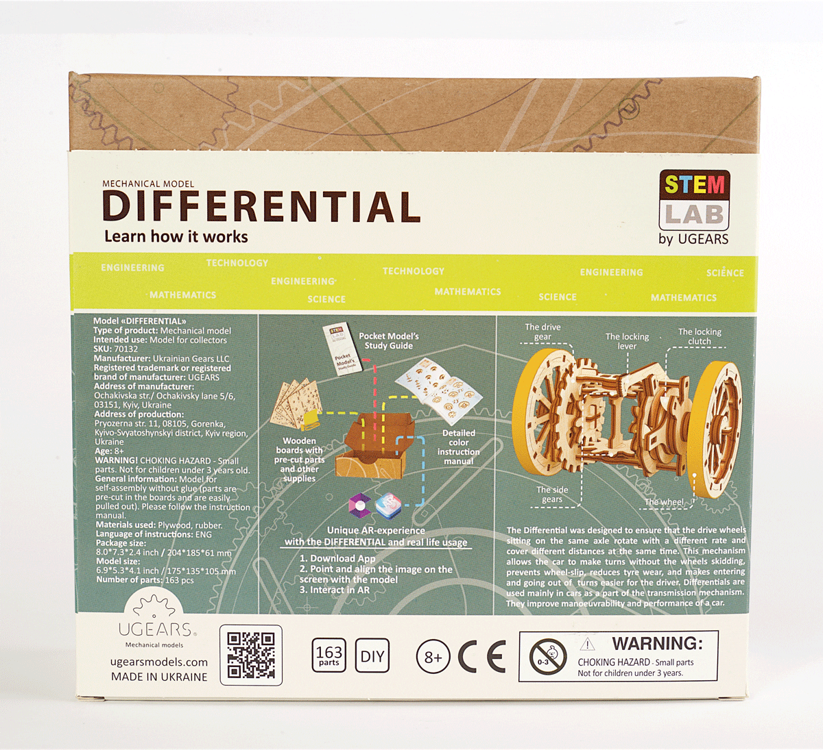 UGears - STEM Lab - Differential - Image 6