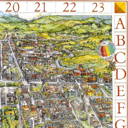 Melbourne Map Puzzle 1991 - 1000pc - Image 2