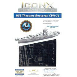 Metal Earth - ICONX - USS Theodore Roosevelt CVN-71