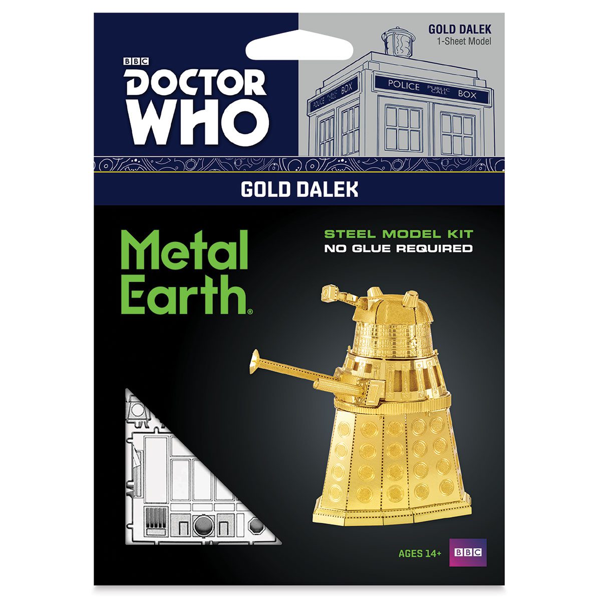 Metal Earth - Dr Who - Gold Dalek