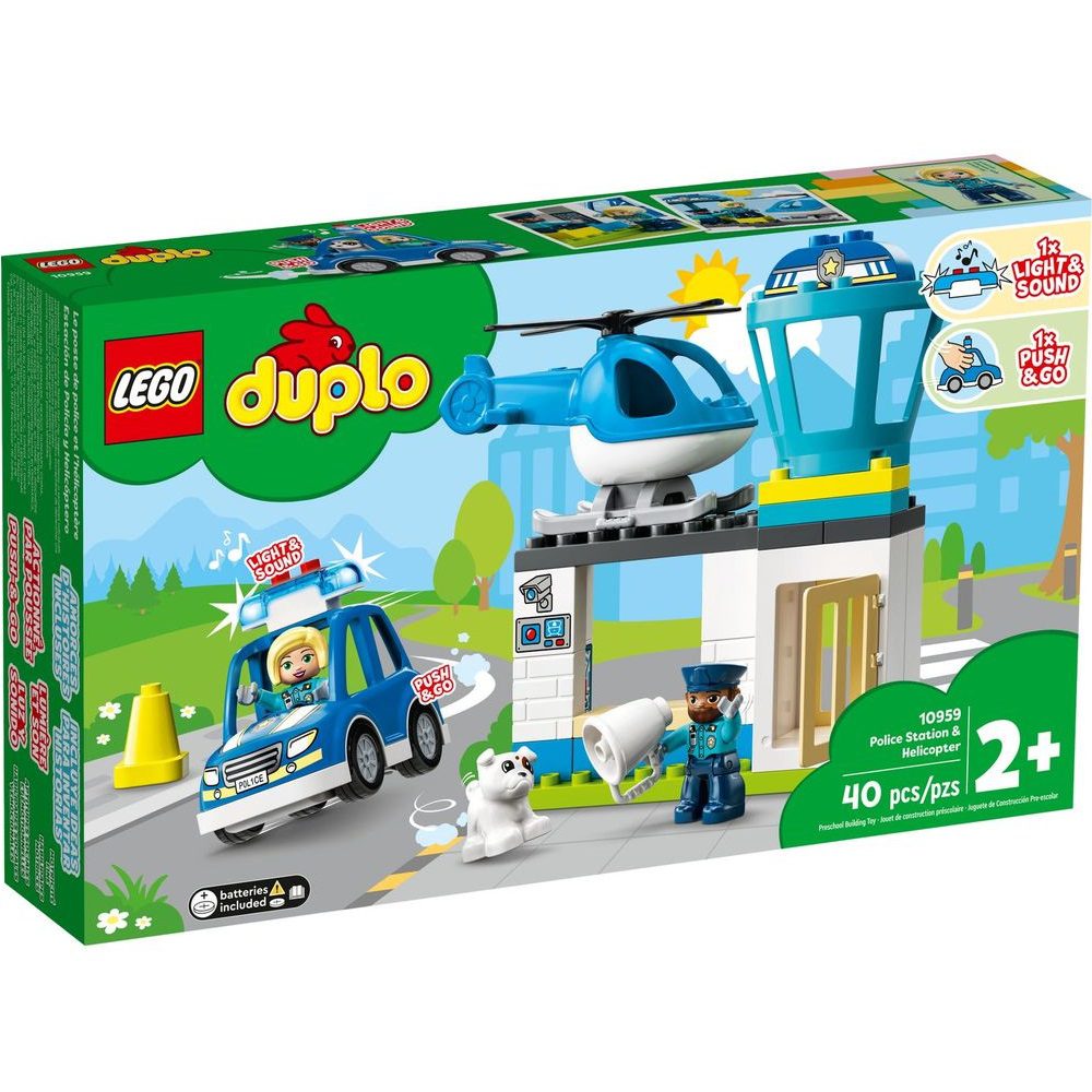 Duplo - Police Station & Helicopter