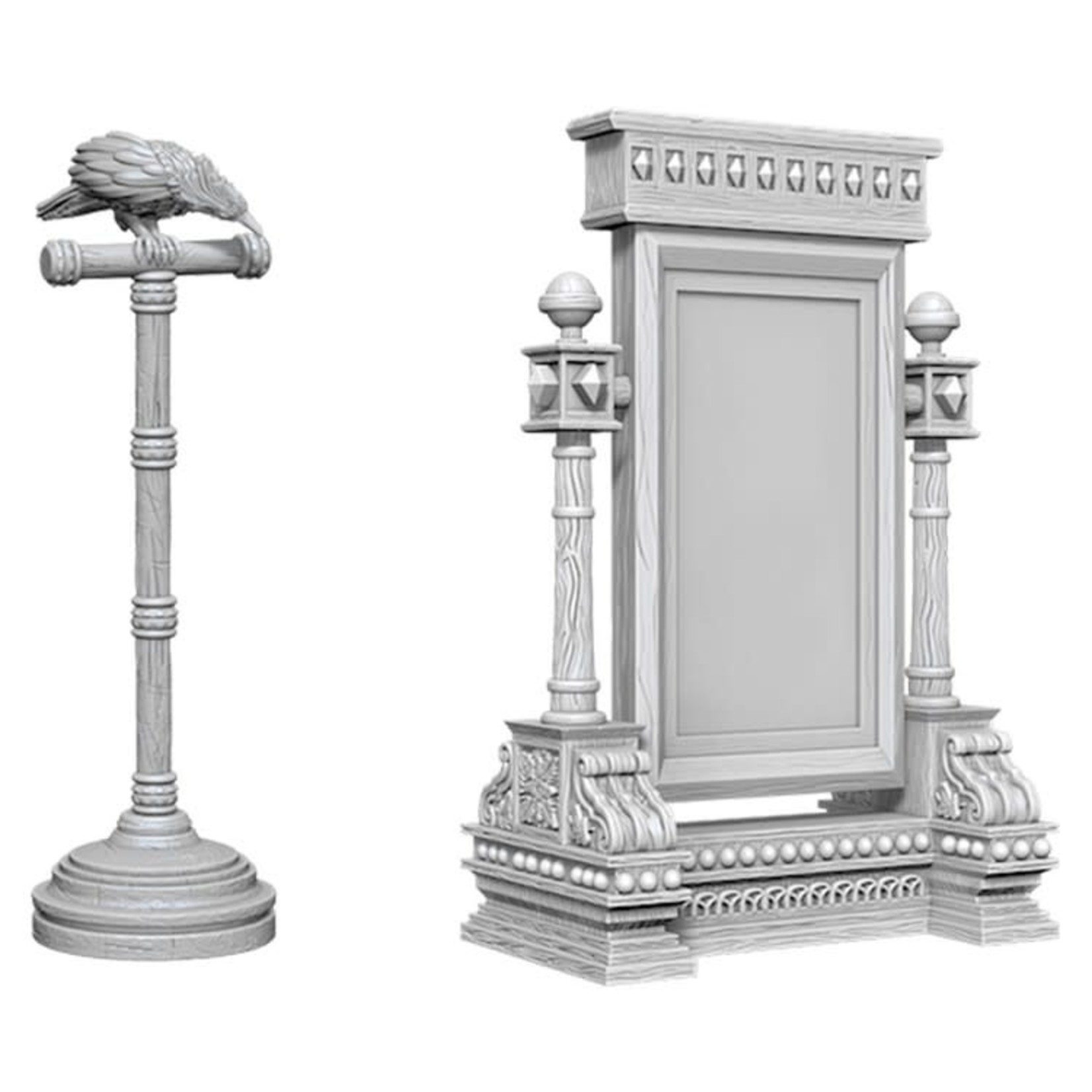 Deep Cuts - Mirror & Bird on Stand