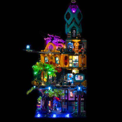 LMB - Ninjago City Gardens (71741) - Light Kit - Image 8