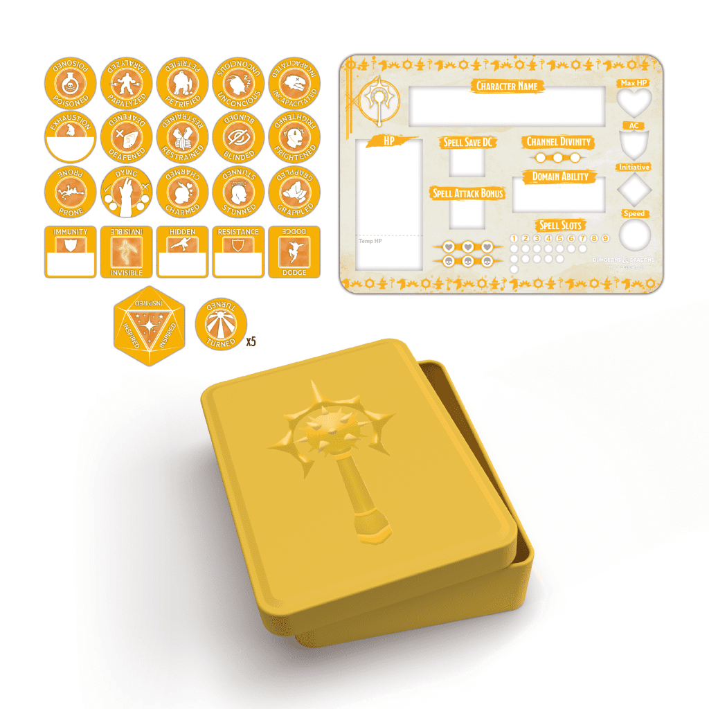 D&D Class Token Set - Cleric - Image 2