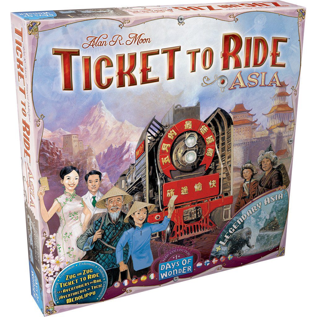 Ticket to Ride - Asia & Legendary Asia Map Expansion
