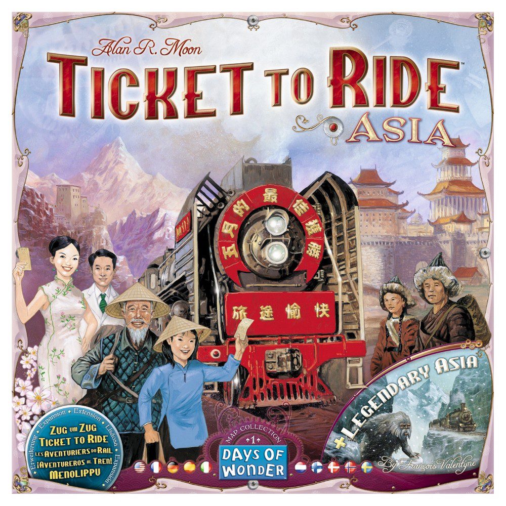 Ticket to Ride - Asia & Legendary Asia Map Expansion - Image 2