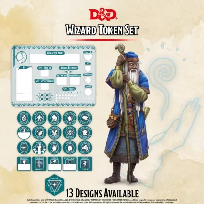 D&D Class Token Set - Wizard - Image 2