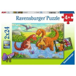 Dinosaurs At Play - 2x24pc