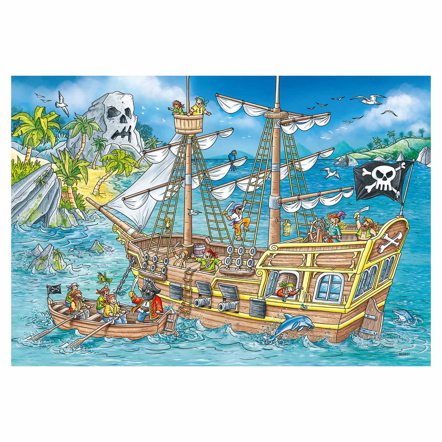 Adventure Island Puzzle 2x24pc - Image 2