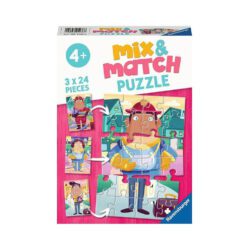 Job Swap Mix & Match Puzzle 3x24pc
