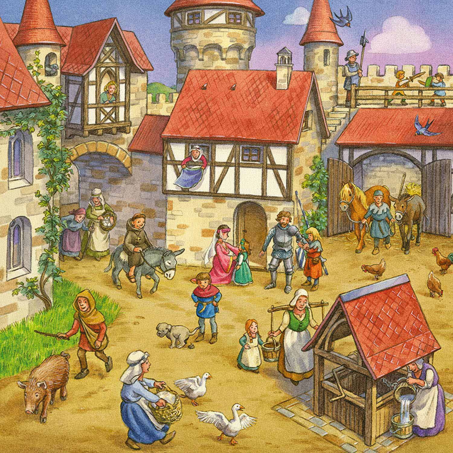 Life of the Knight Puzzle 3x49pc - Image 2
