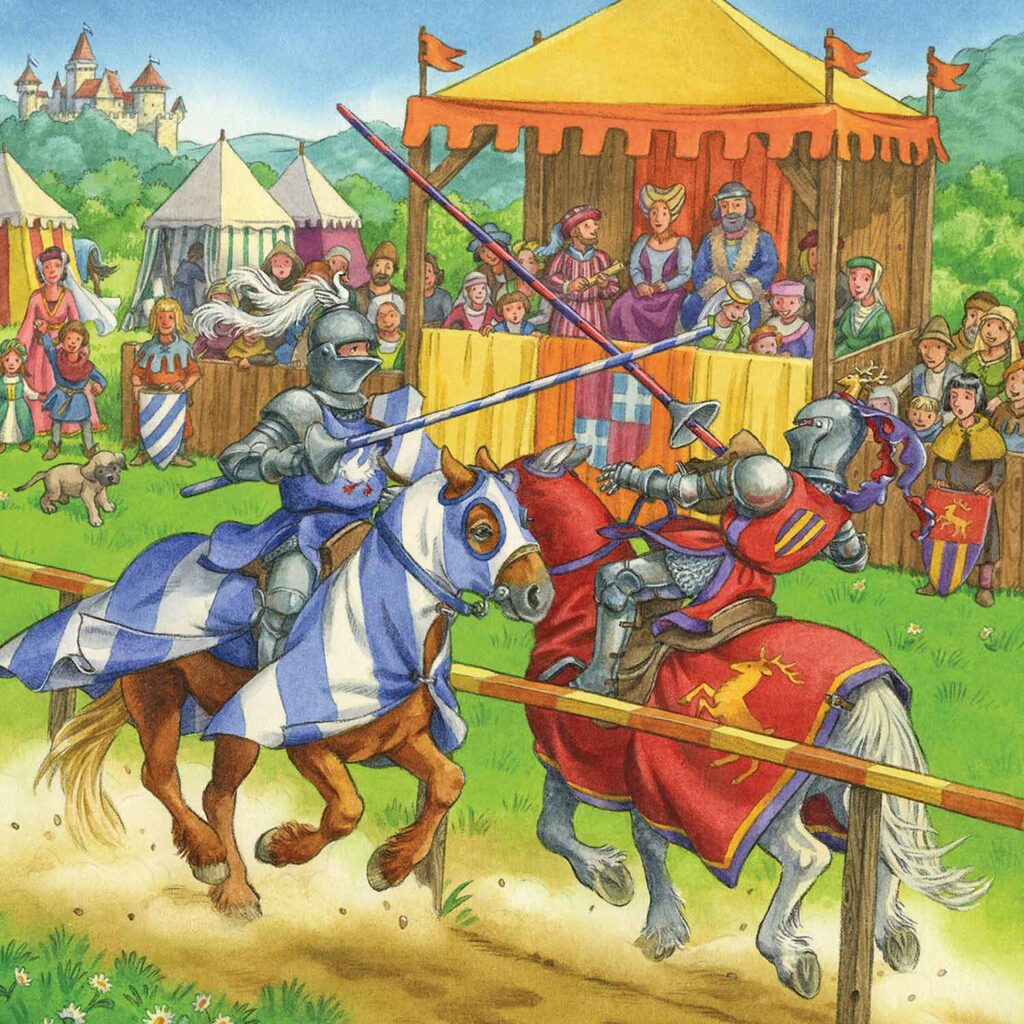 Life of the knight puzzle 3x49pc mind games