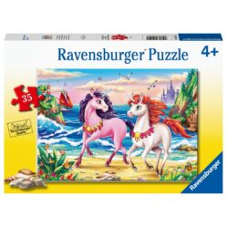 Beach Unicorns Puzzle 35pc
