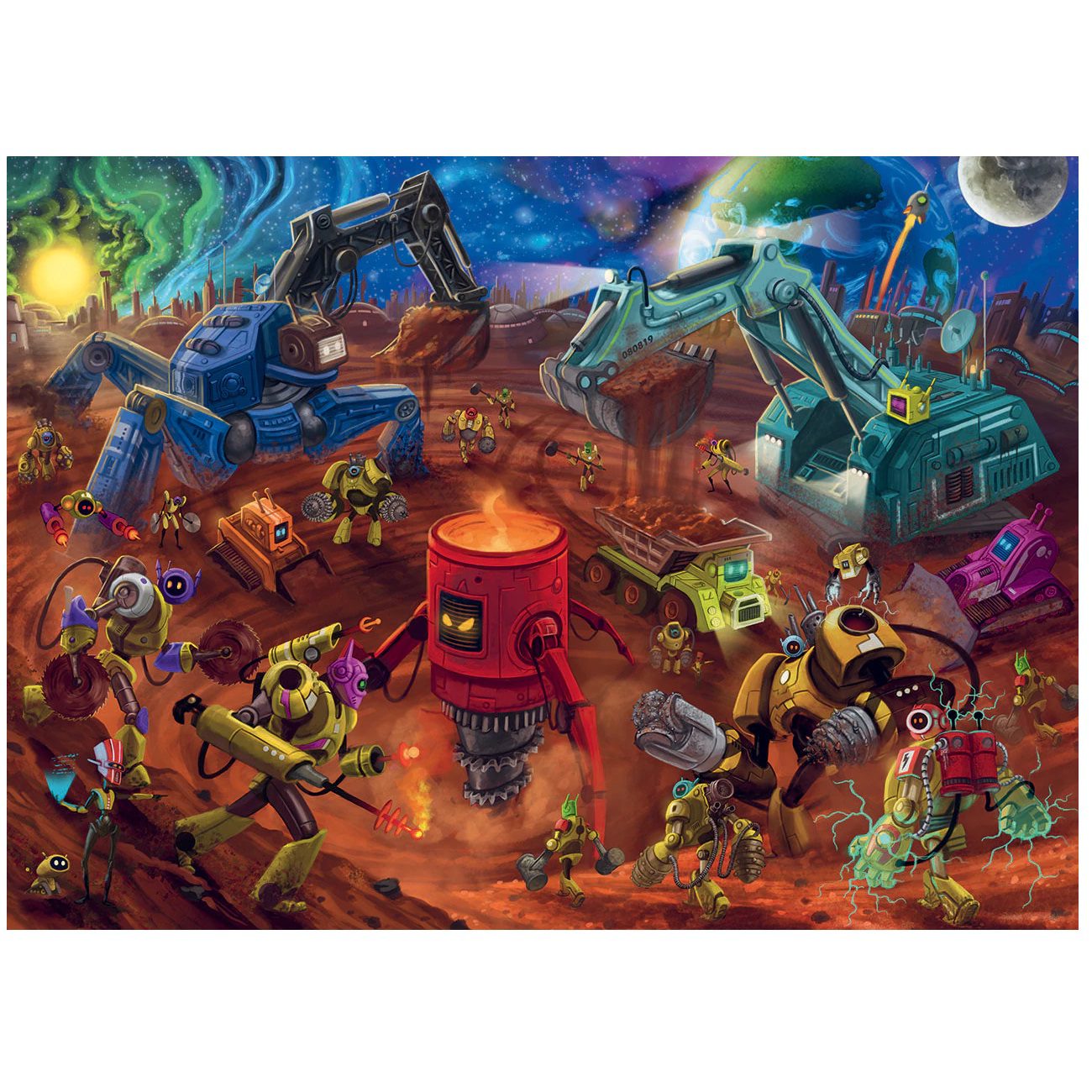 Space Construction Puzzle 60pc - Image 2