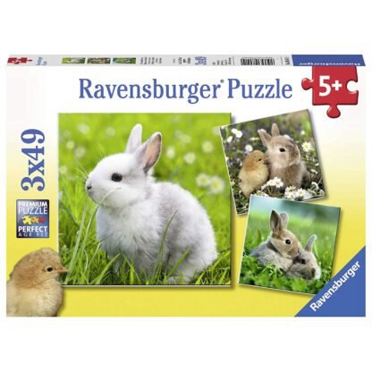 Cute Bunnies - 3x49pc