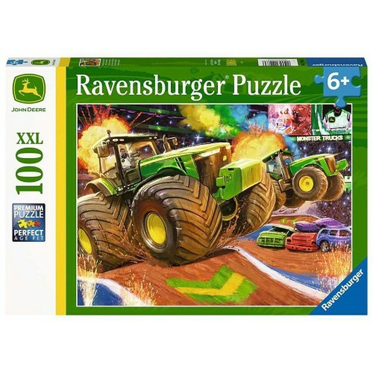 John Deere Big Wheels Puzzle 100pc