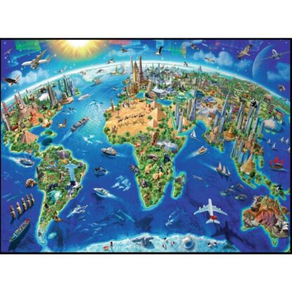 World Landmarks Map 300pc - Image 2