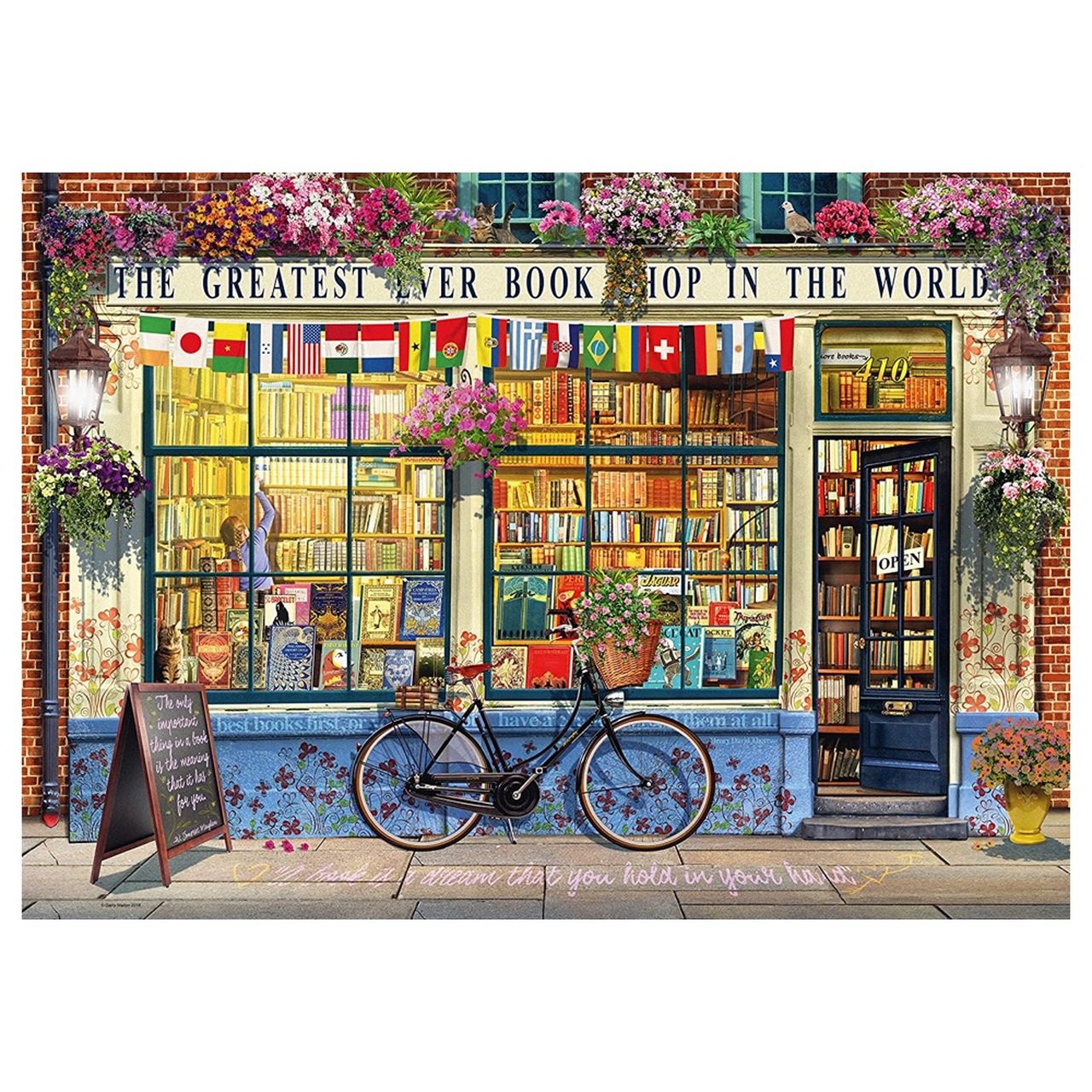The Greatest Bookshop Puzzle 1000pc - Image 2