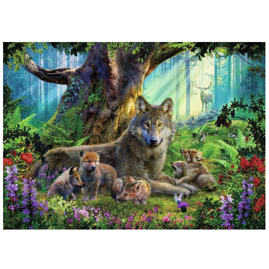 Wolves In The Forest - 1000pc - Image 2