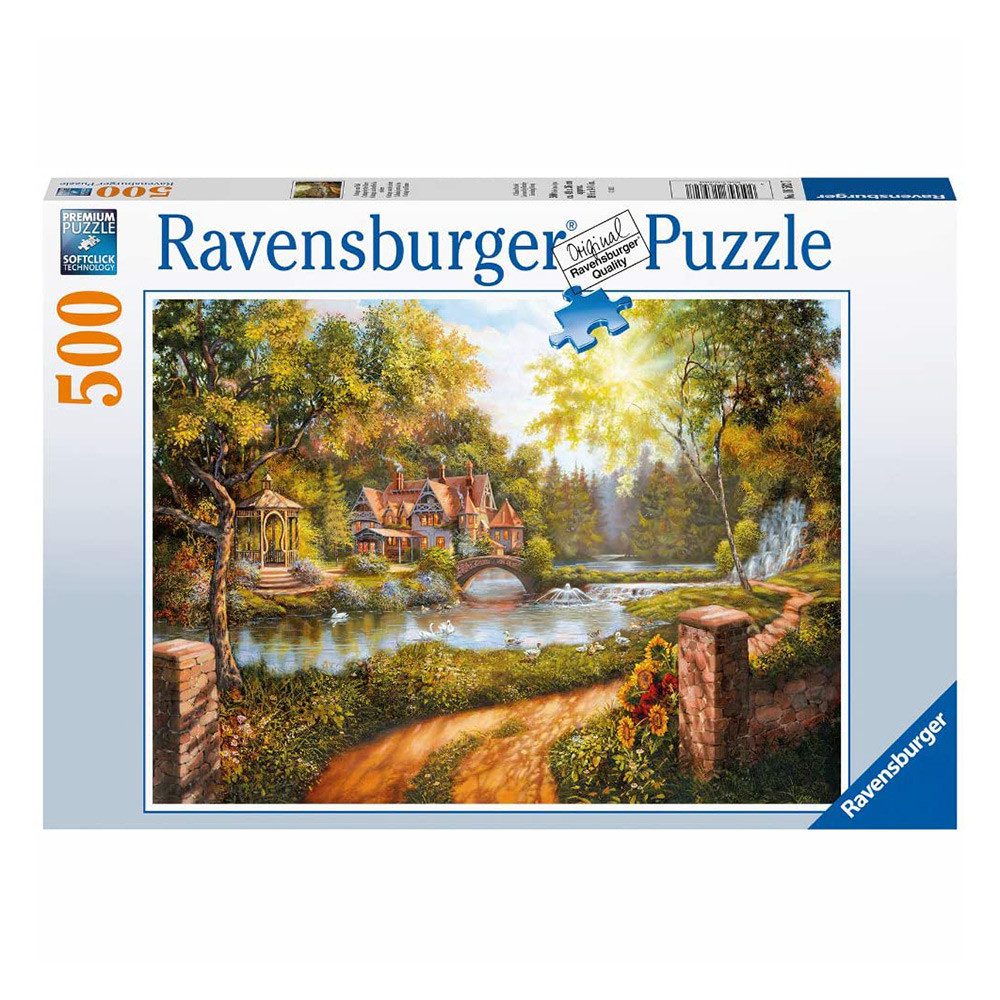 Cottage by the River - 500pc