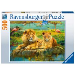 Lions in the Savannah - 500pc