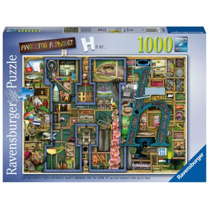 Awesome Alphabet H Puzzle 1000pc