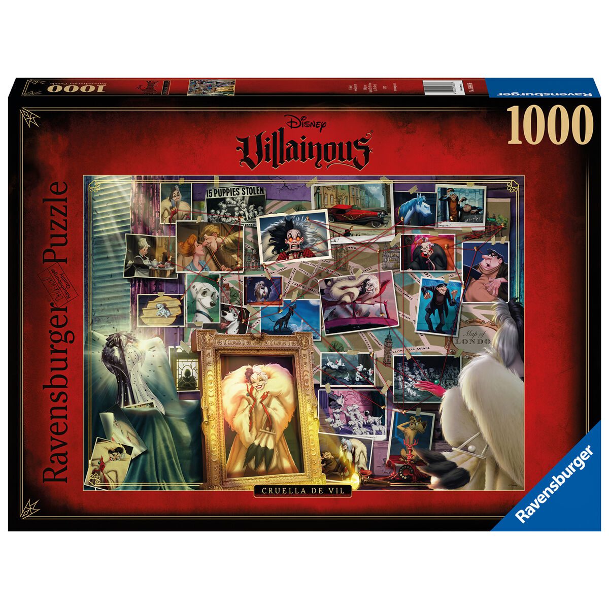 Villainous - Cruella Deville - 1000pc