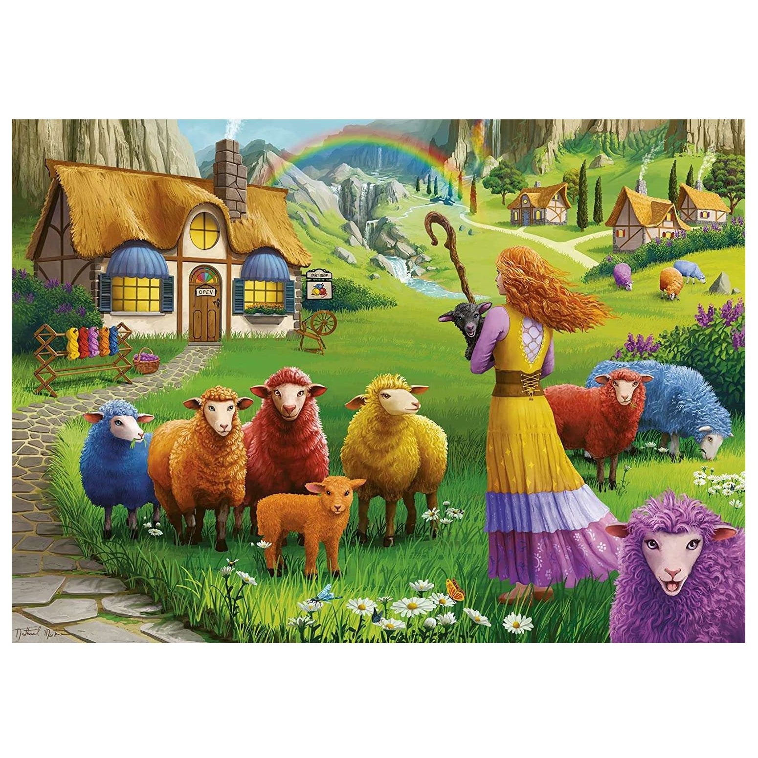 Colourful Wool 1000pc - Image 2