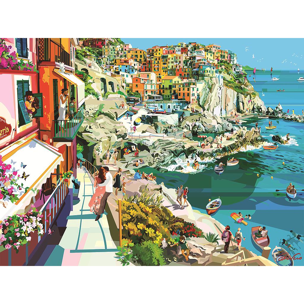 Romance in Cinque Terre 1500pc - Image 2