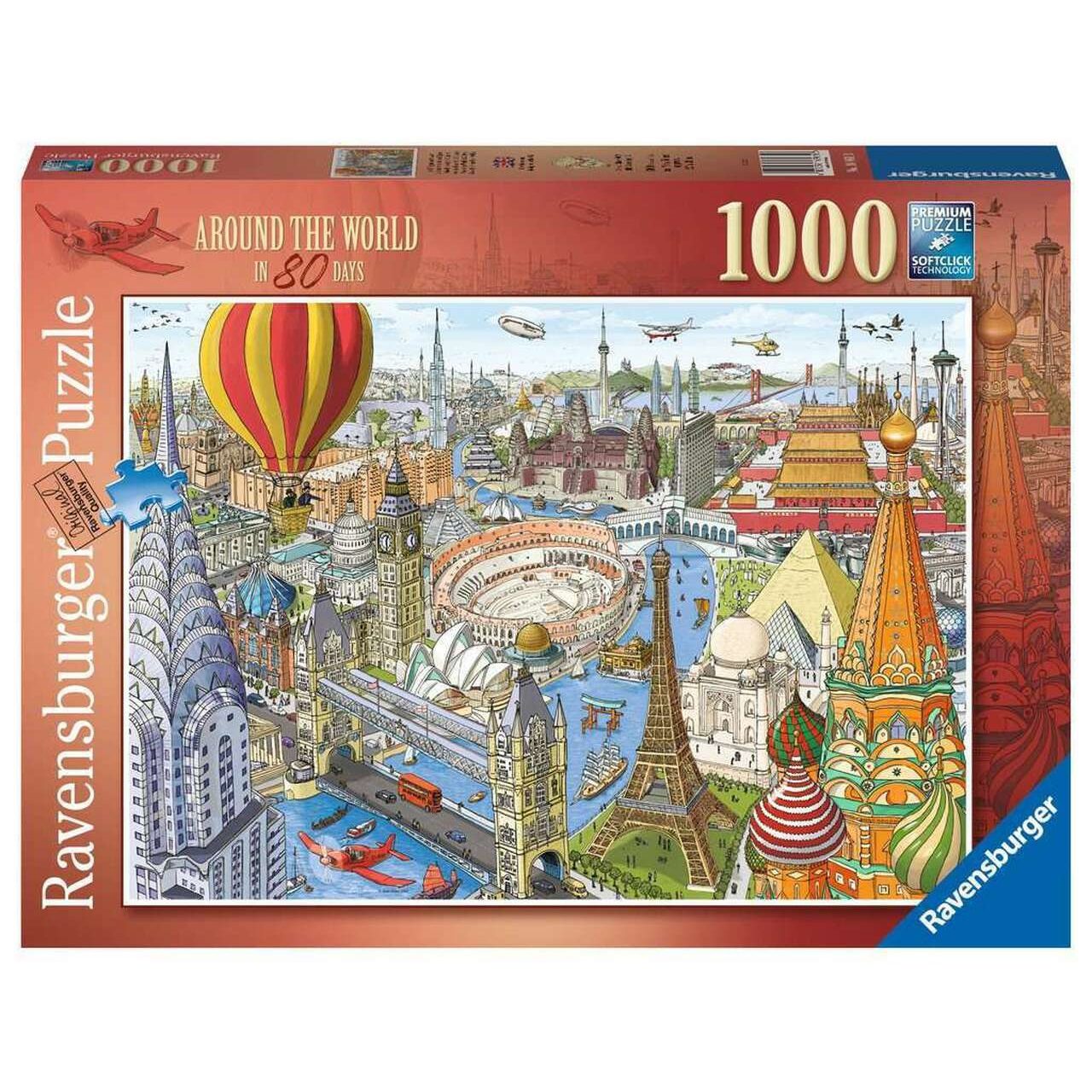 Around the World in 80 Days 1000pc