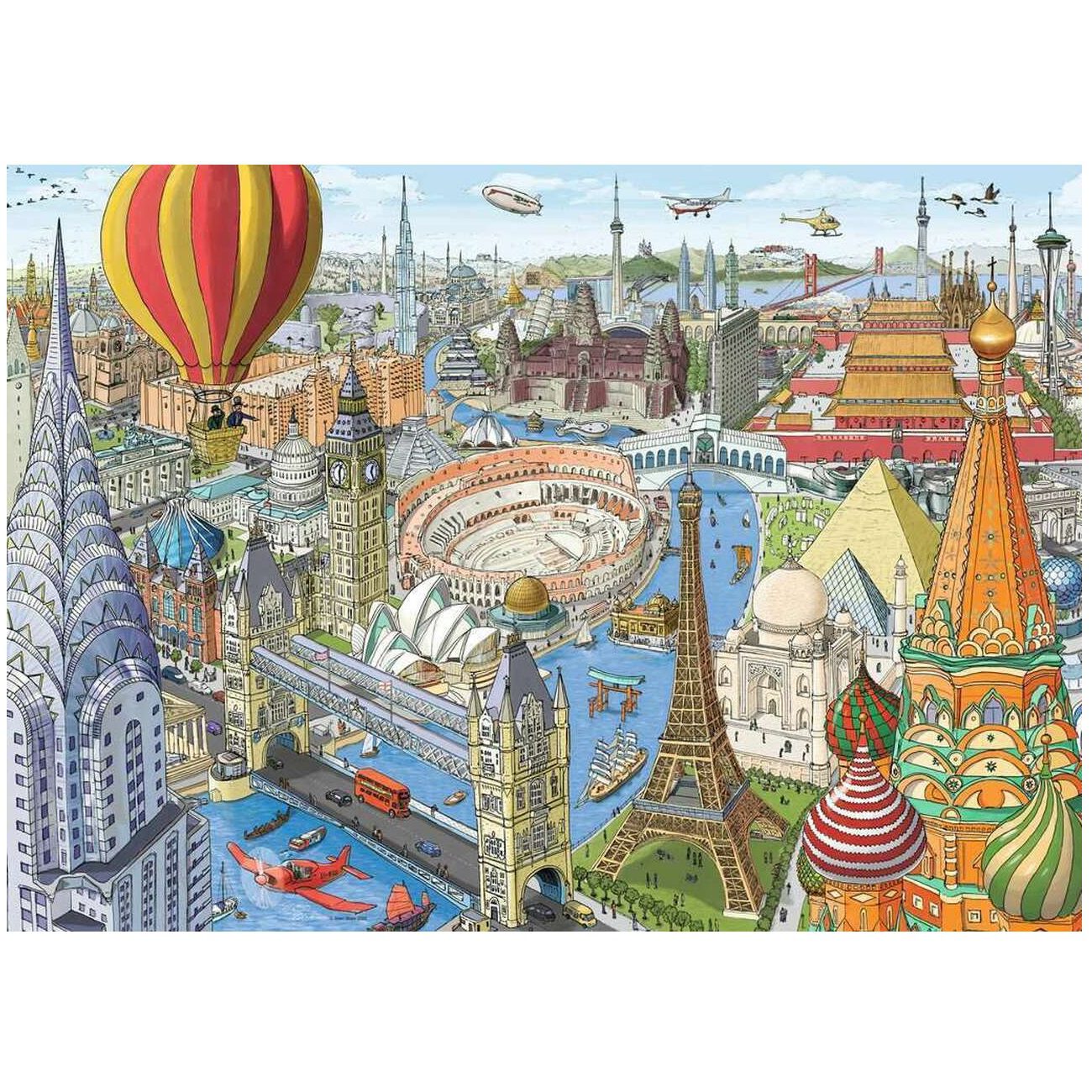Around the World in 80 Days 1000pc - Image 2