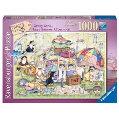 Crazy Cats, the Good Life 1000pc