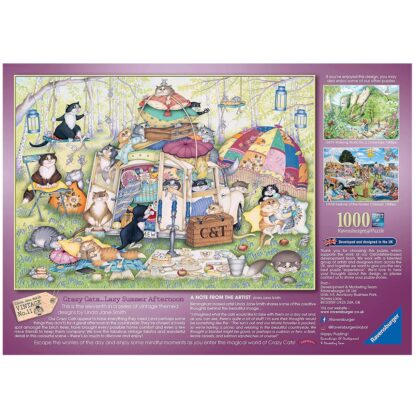 Crazy Cats, the Good Life 1000pc - Image 3