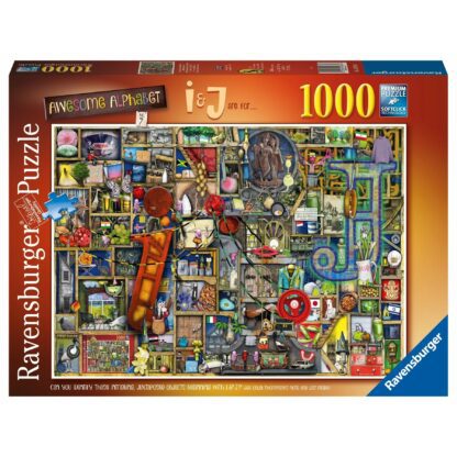 Awesome Alphabet I & J Puzzle 1000pc