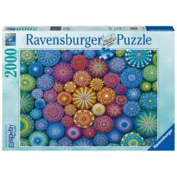Radiating Rainbow Mandalas 2000pc