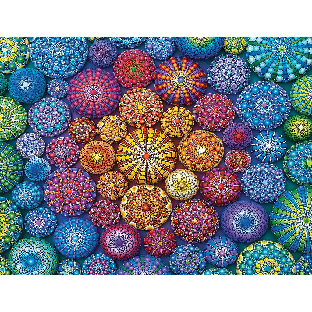 Radiating Rainbow Mandalas 2000pc - Image 2