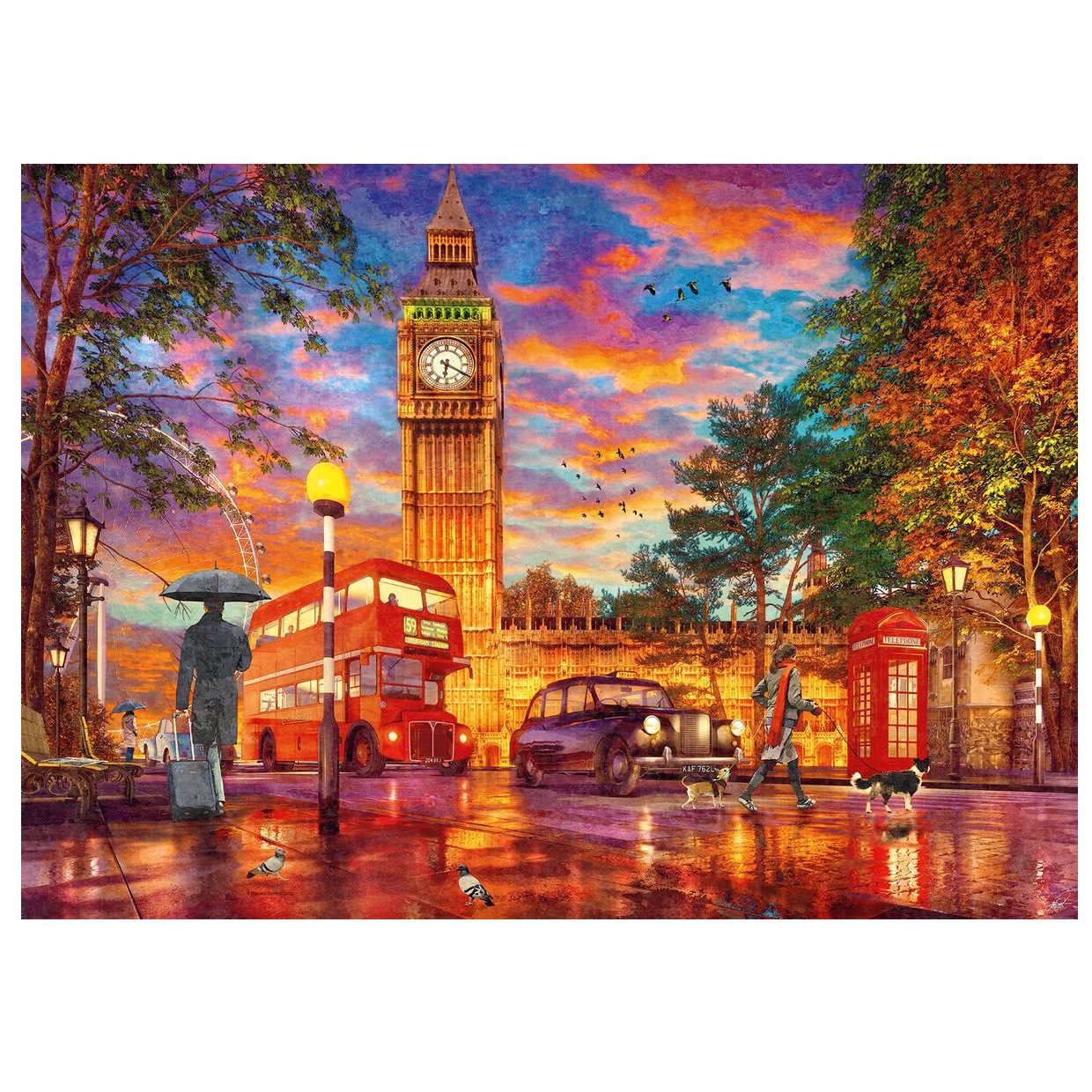 Sunset at Parliament Square 1000pc - Image 2