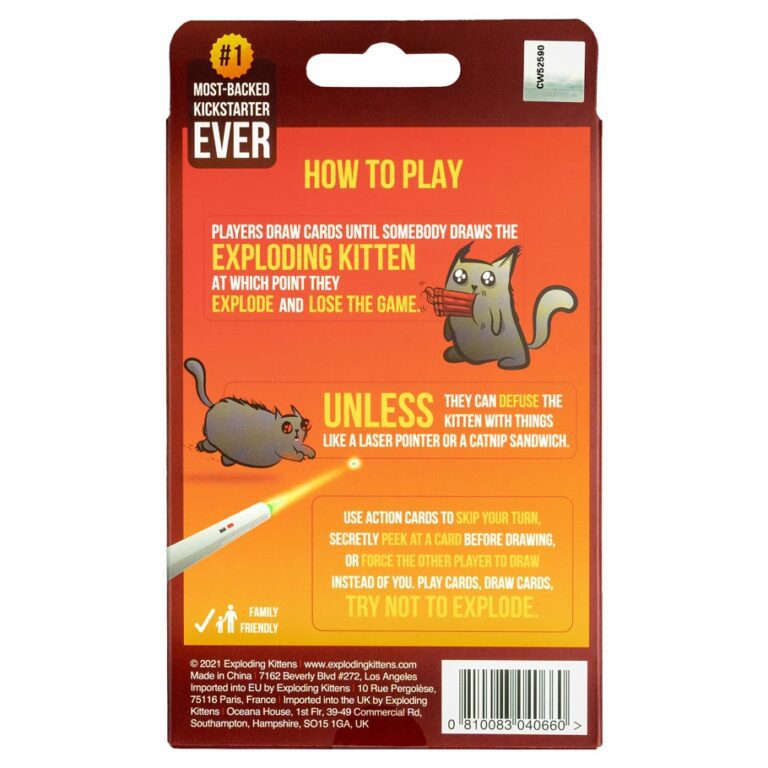Exploding Kittens - 2 Player Edition - Mind Games
