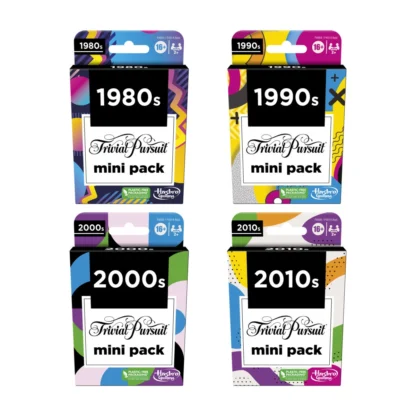 Trivial Pursuit - Mini Packs - 80s 90s 00s 10s (Assorted)
