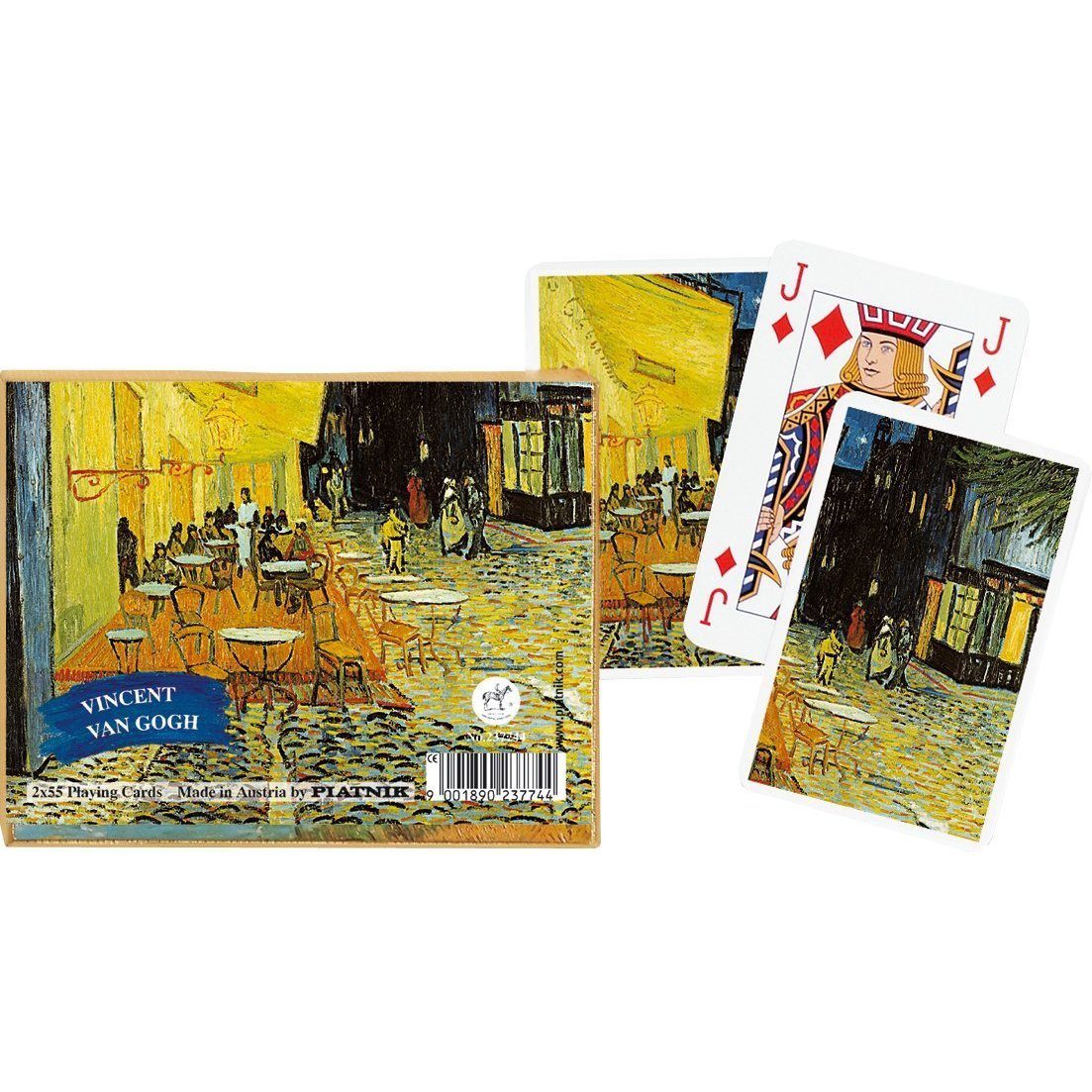Playing Cards - Double - Van Gogh - Cafe Terrace At Night