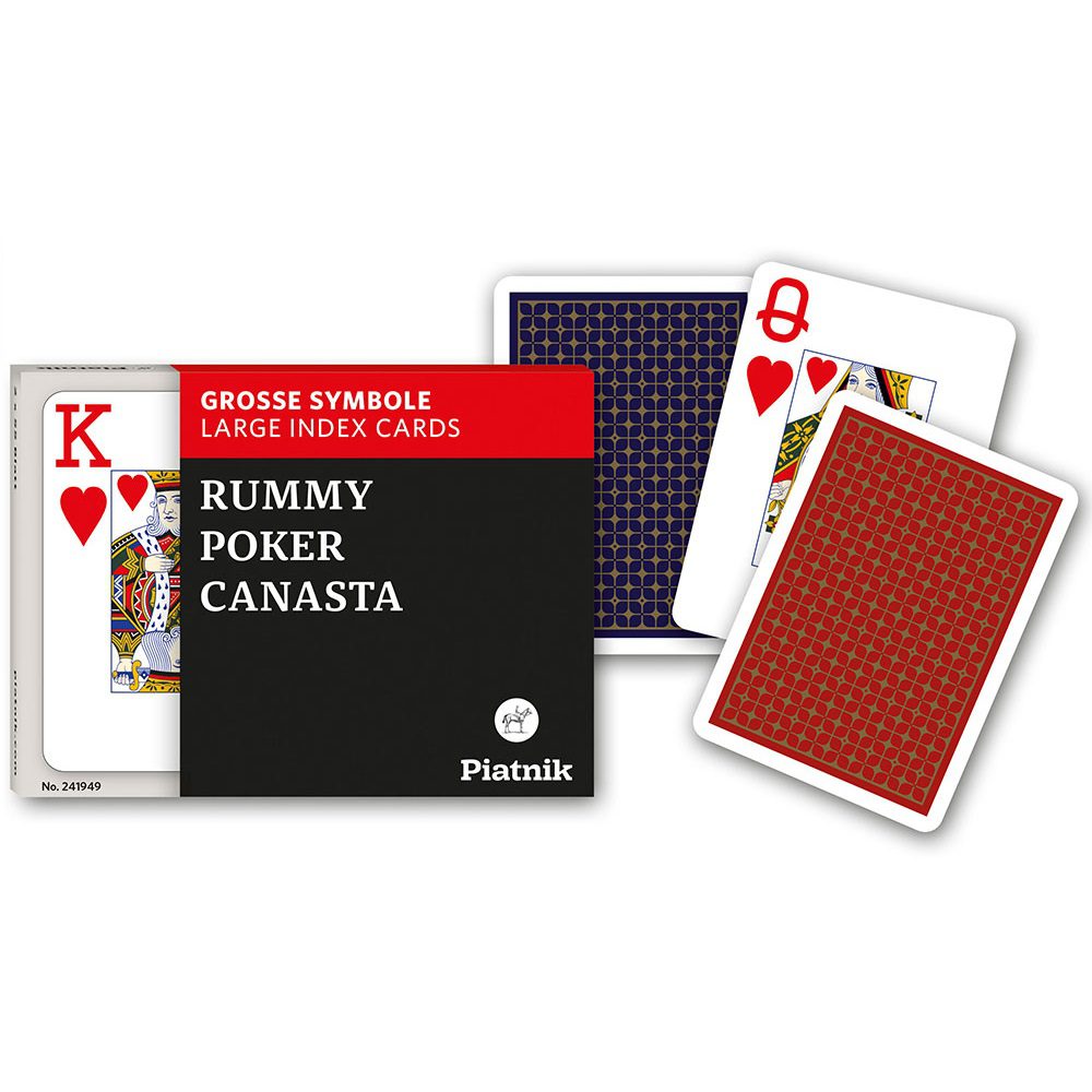 Playing Cards - Double - Opti Large Index Poker